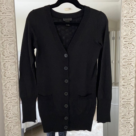 Long sleeve button down cardigan, size large - Picture 1 of 2